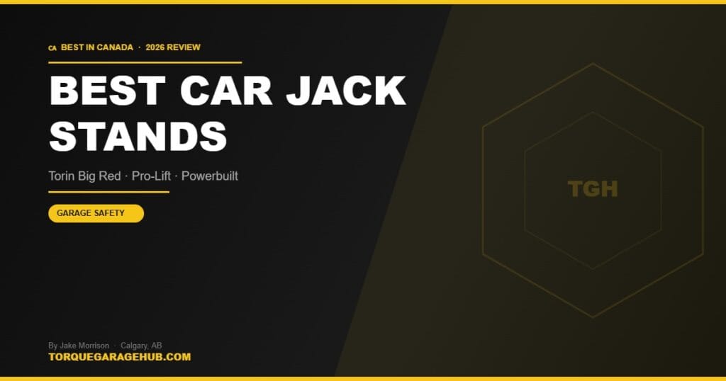 Best car jack stands Canada 2026 — Jake Morrison TorqueGarageHub