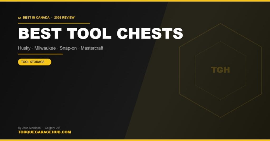 Best tool chests garage Canada 2026 — Jake Morrison TorqueGarageHub