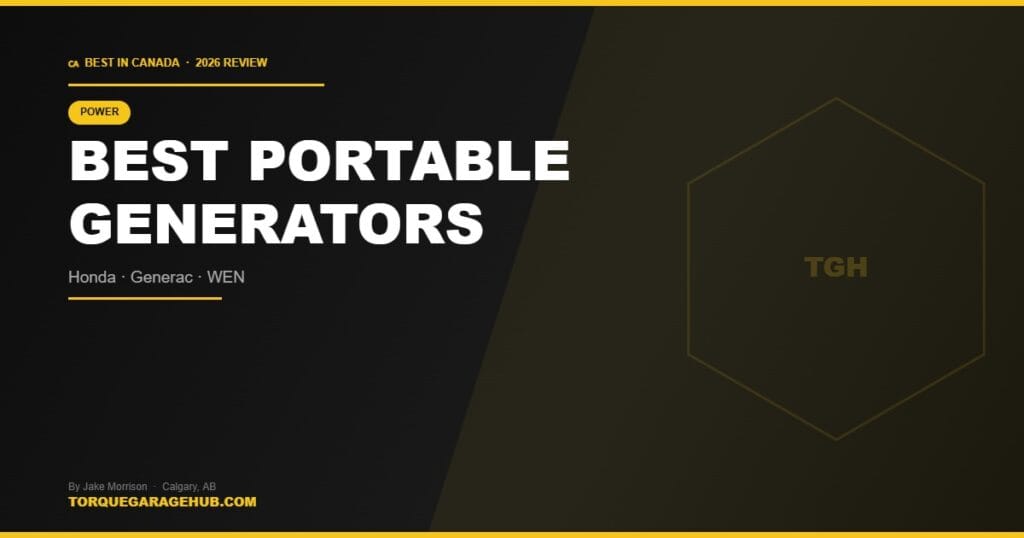 Best Portable Generators Canada 2026 review — TorqueGarageHub by Jake Morrison